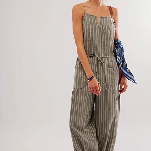 012 Free People Verona Bare Stripe One-Piece NWOT Size XS - Picture 4 of 12